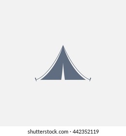 tent vector icon
