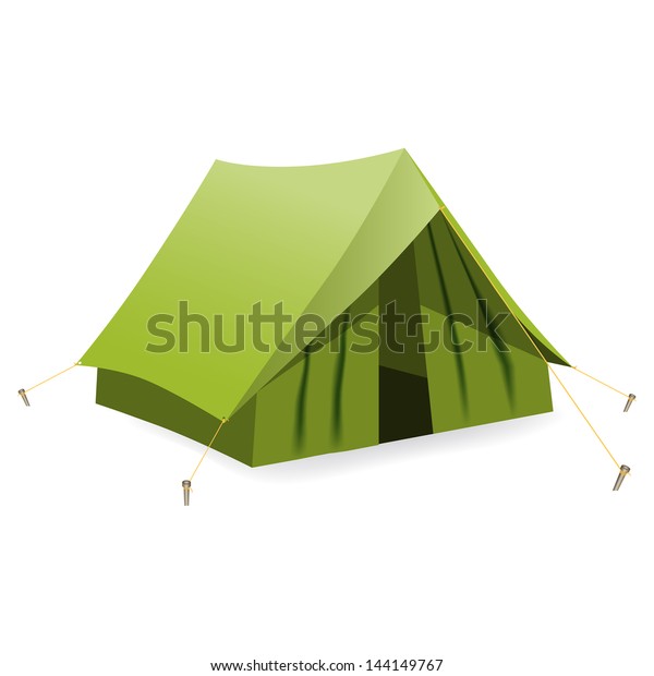 Tent Vector Illustration Stock Vector (Royalty Free) 144149767 ...