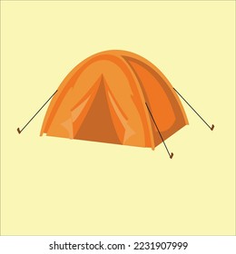 Tent vector for logos or additional images