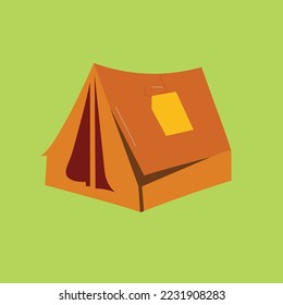 Tent vector for logos or additional images