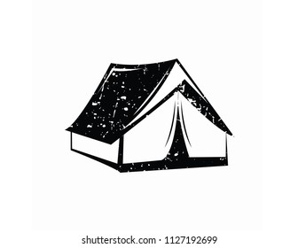 Tent Vintage Vector