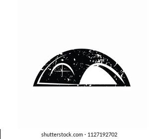 Tent Vintage Vector