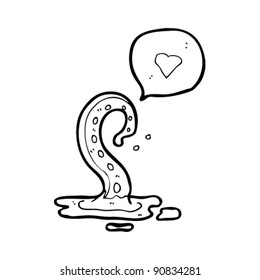tentacle in love cartoon
