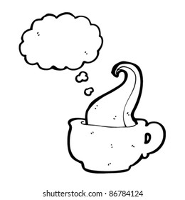 tentacle in teacup cartoon