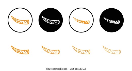 Tentacles octopus icon web design in vector