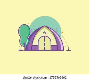 tents for mountain climbing, illustrations, products, etc.