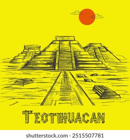 Teotihuacan: The Ancient Marvel of Mesoamerica's Grandeur and Mystique. Explore the Enigmatic Pyramids and Timeless Ruins of This Historic Site.
