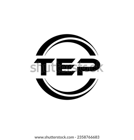 TEP Logo Design, Inspiration for a Unique Identity. Modern Elegance and Creative Design. Watermark Your Success with the Striking this Logo.