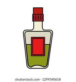 tequila bottle beverage icon