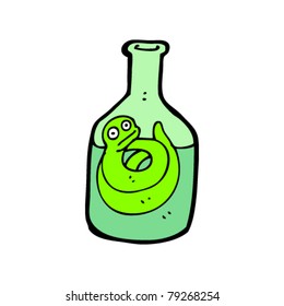 caricatura de tequila