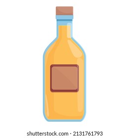 Tequila drink icon cartoon vector. Mexican lime. Lemon drink