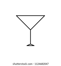 Tequila glass. vector icon.