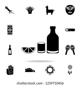 tequila icon. Detailed set of elements Mexico culture icons. Premium graphic design. One of the collection icons for websites, web design, mobile app