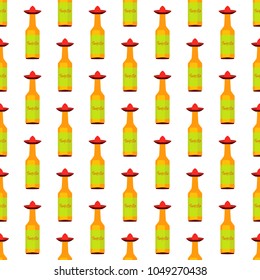 Tequila icon in flat style. For print, web, creative design. Vector illustration