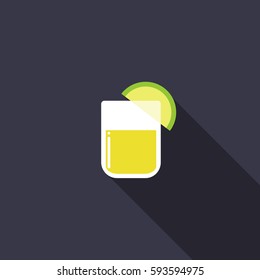 tequila icon. vector illustration