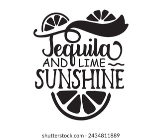 tequila lime and sunshine design