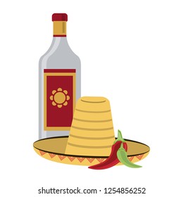 Tequila mexican drink
