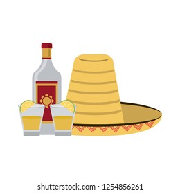 Tequila mexican drink