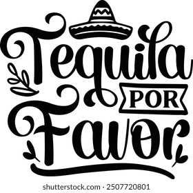 Tequila por favor glass design