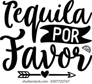 Tequila por favor glass design