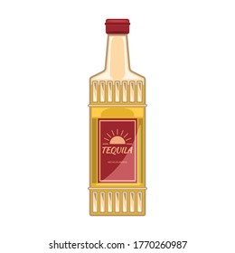 Tequila vector icon.Cartoon vector icon isolated on white background tequila.