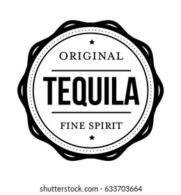 Tequila Vintage stamp vector