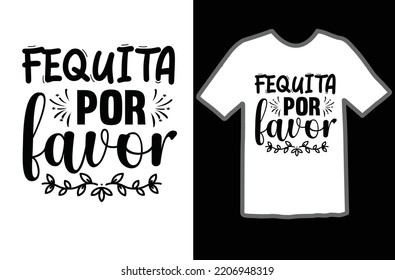 Tequita por favor svg design