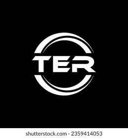 TER Logo Design, Inspiration for a Unique Identity. Modern Elegance and Creative Design. Watermark Your Success with the Striking this Logo.