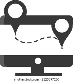 The term navigation map represents the route instructions as it were throughout the conceptual model. The correspondence between the metaphorical places