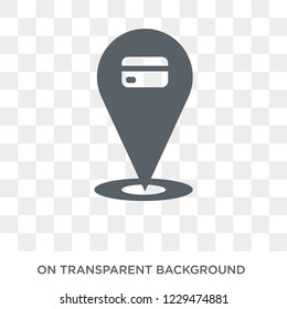 Terminal bonus icon. Trendy flat vector Terminal bonus icon on transparent background from business   collection. 