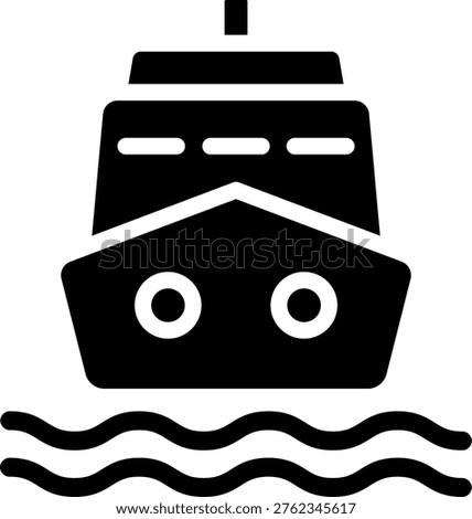 Terminal Glyph Icon Vector Design