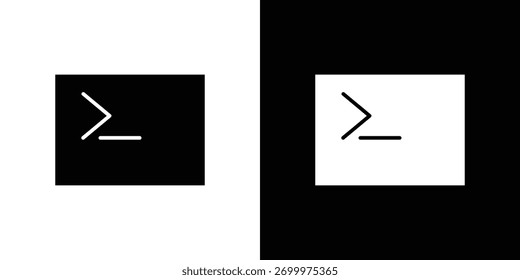 Terminalsymbol, Logoelemente von grafischen Designs