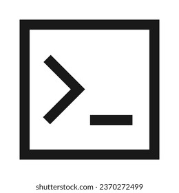 terminal icon vector illustration design