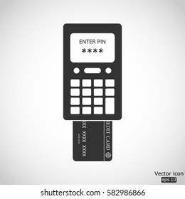 Terminal vector icon