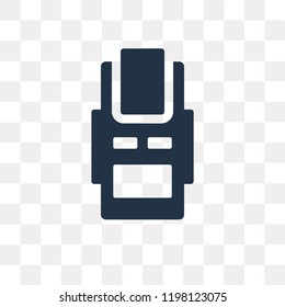 Terminal vector icon isolated on transparent background, Terminal transparency concept can be used web and mobile