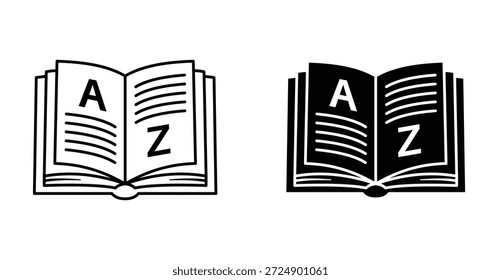 Icono de terminología Diseño gráfico. Ilustraciones de icono de Vector