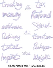 Terminology used in trading There are many words to choose from.