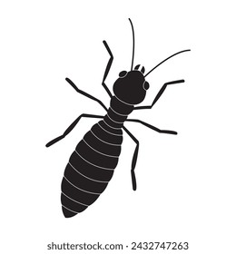 Termite-Symbol Vektor-Illustration einfaches Design