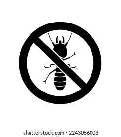 Ilustración del vector de silueta de termita
