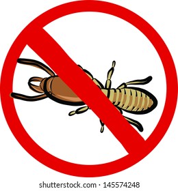 termites insect repellent emblem 