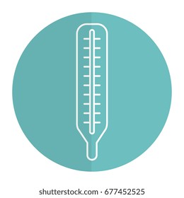 termometer medical isolated icon