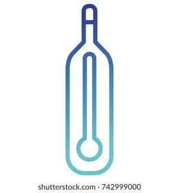 termometer medical isolated icon