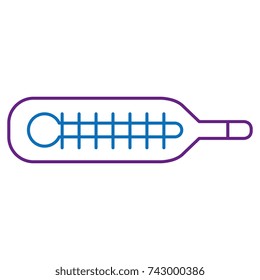 termometer medical isolated icon
