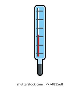 termometer medical isolated icon