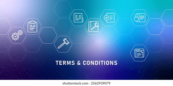 Terms and conditions gradients header management agreement system regulations rules document disclaimer business law contract