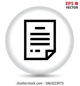 Terms And Conditions icon symbol. E-Commerce icon vector. Eps10 vector illustration.