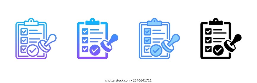 Conjunto de Ícones de Vários Estilos de Termos
