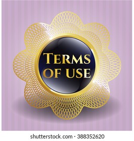 Terms of use gold badge