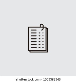 terms of use icon for website design and mobile app development