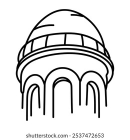 Icono de Ternes en estilo doodle 

